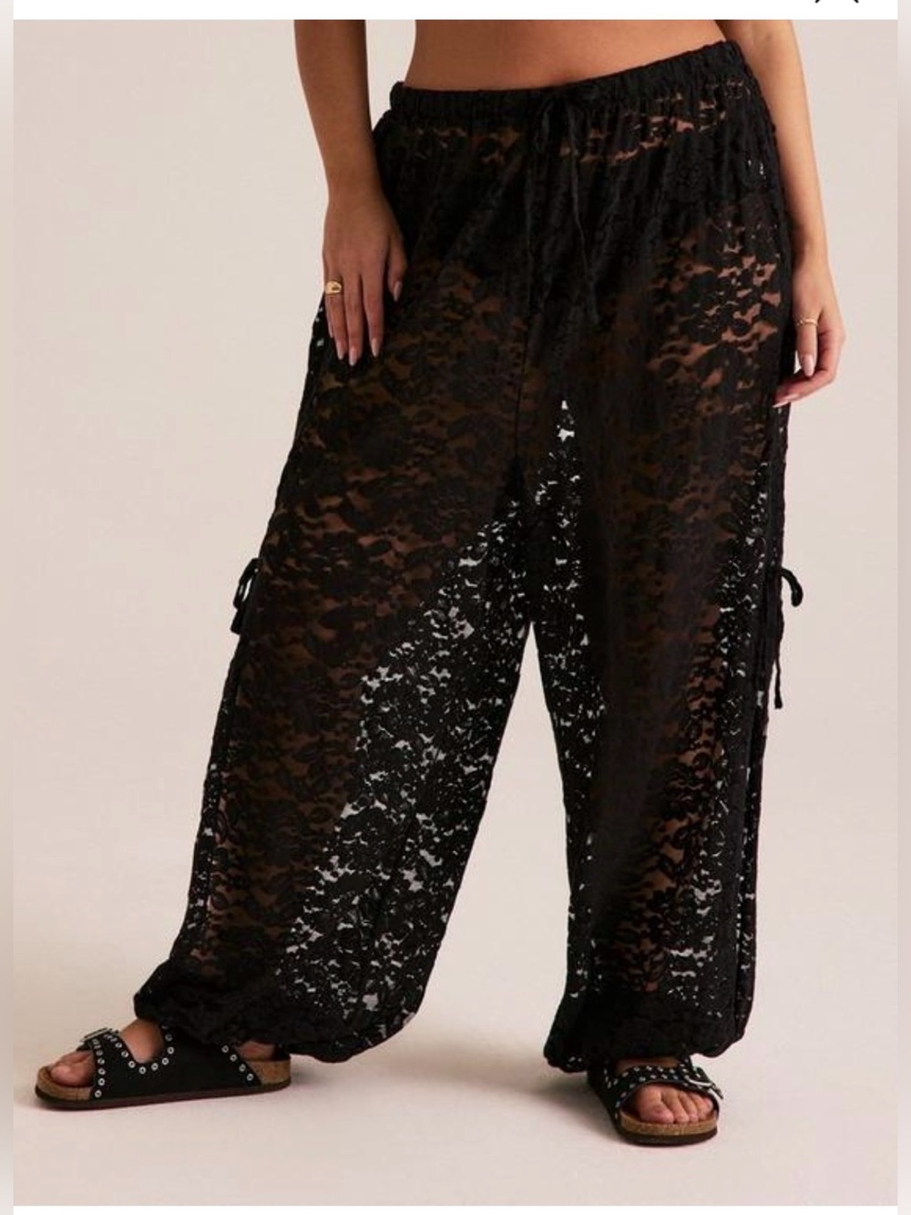 Torrid festi  side slit tie jogger